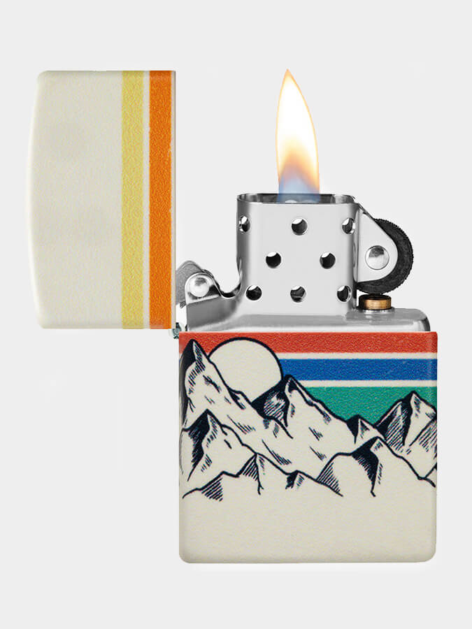 Zippo Lighter - Mountain Design - Z48573