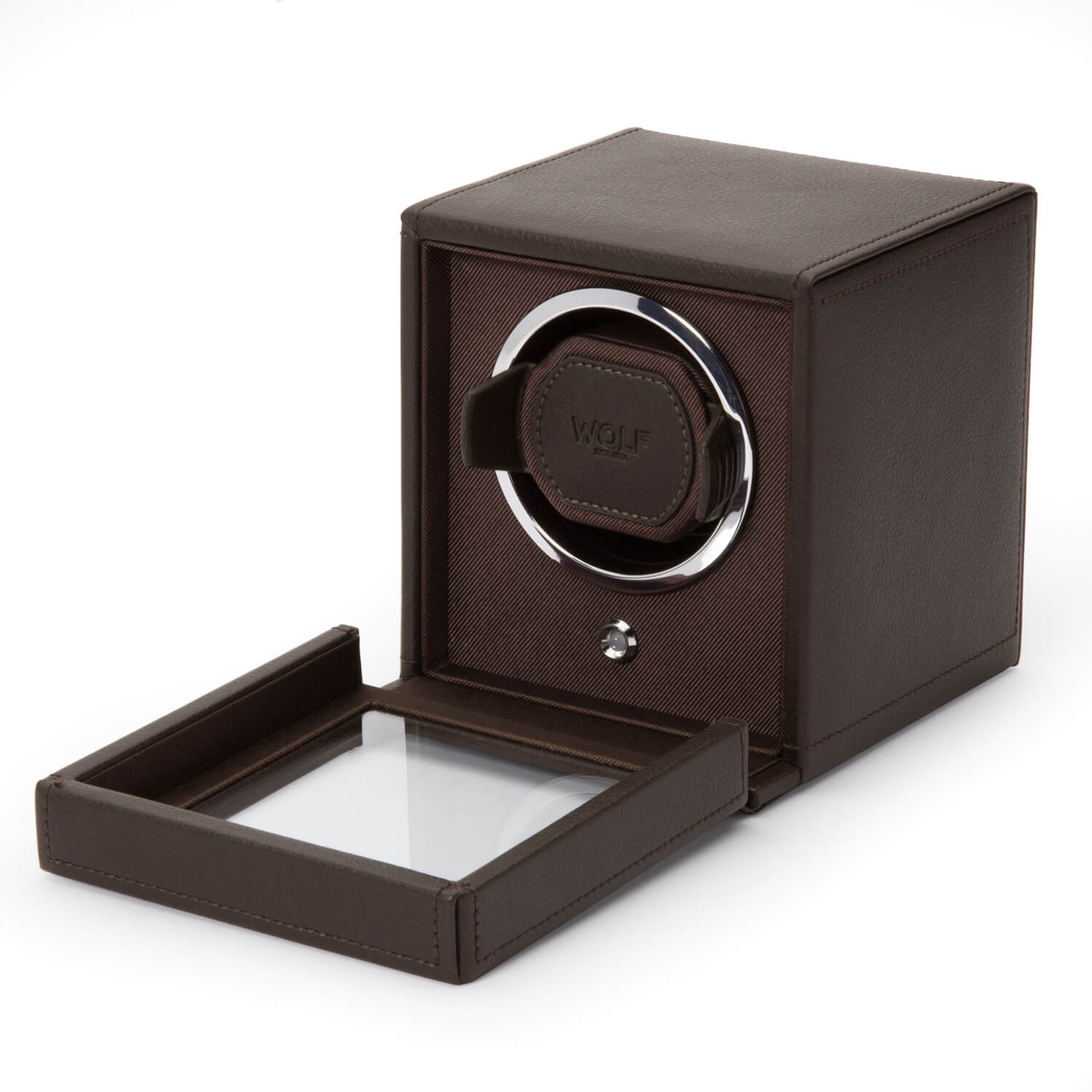 WOLF Cub Single Watch Winder with Cover