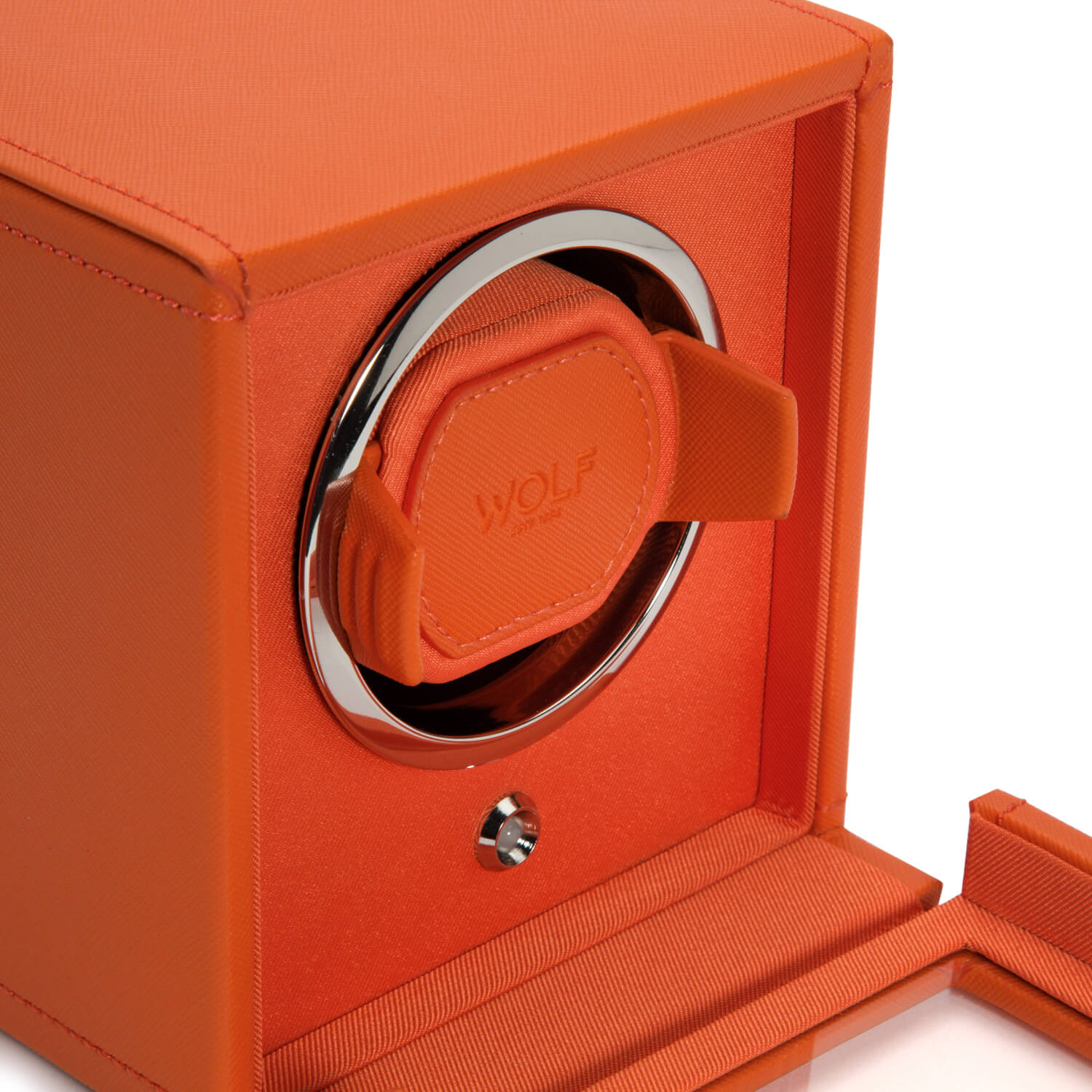 WOLF Cub Single Watch Winder with Cover