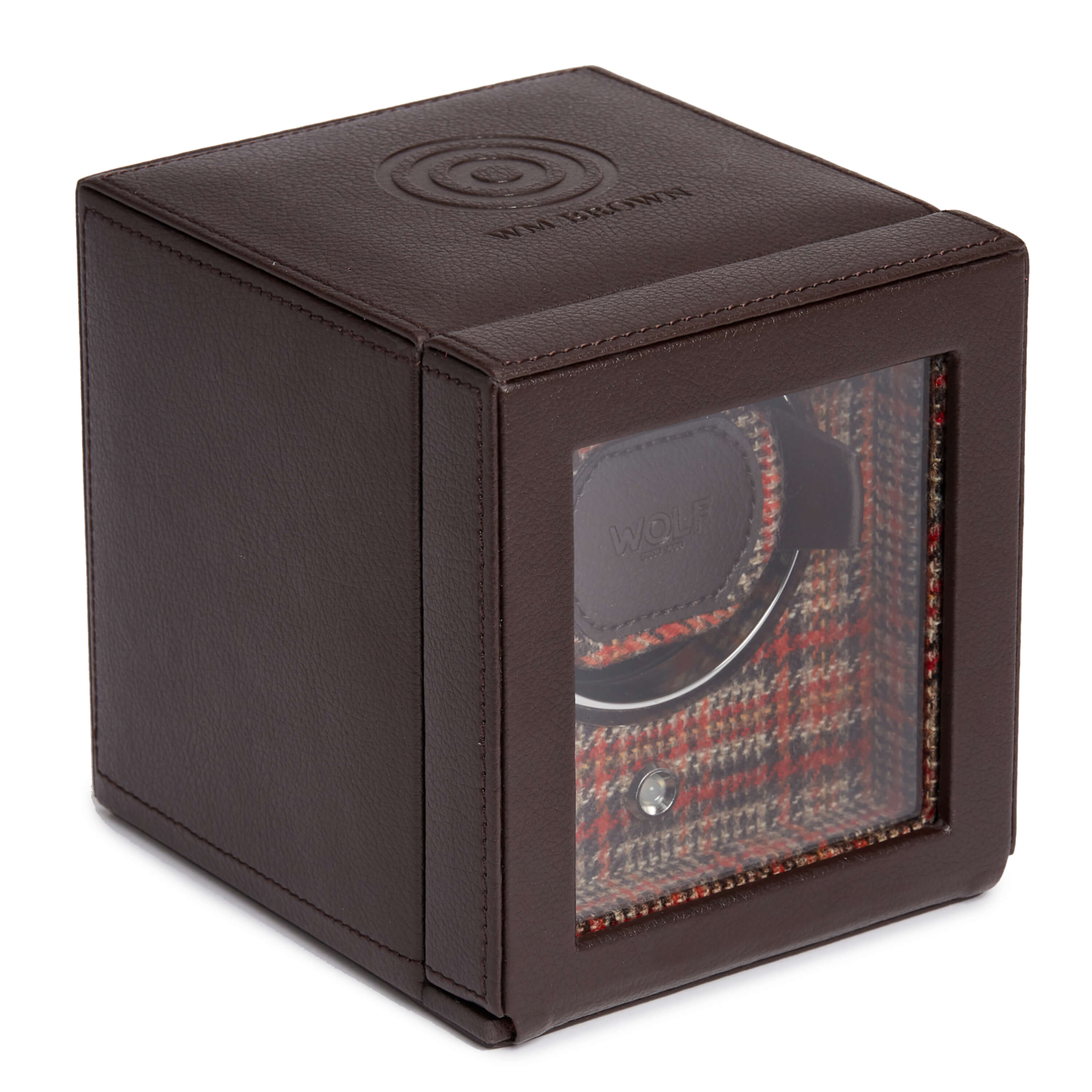 WOLF WM Brown Single Watch Winder (Brown)