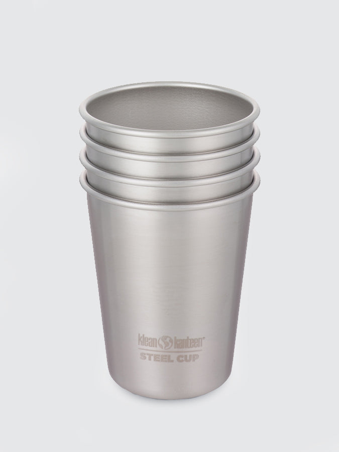 Klean Kanteen Steel Cup 10oz - 4 Pack (296ml)