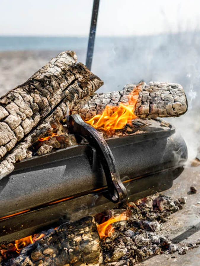 Petromax Cast-Iron Potato Cooker