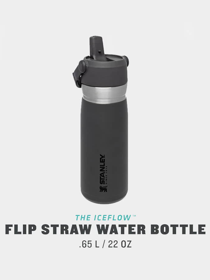 Stanley Ice Flow Flip Straw Water Bottle (0.65L)