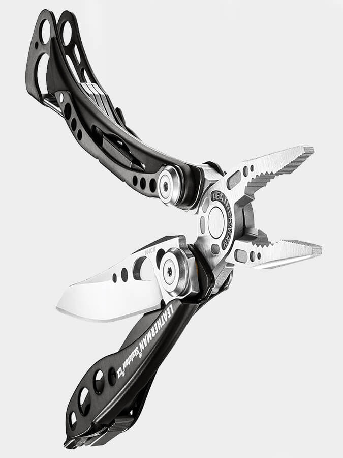 Leatherman Skeletool CX Pocket Multi-Tool - Black DLC with Stainless Steel