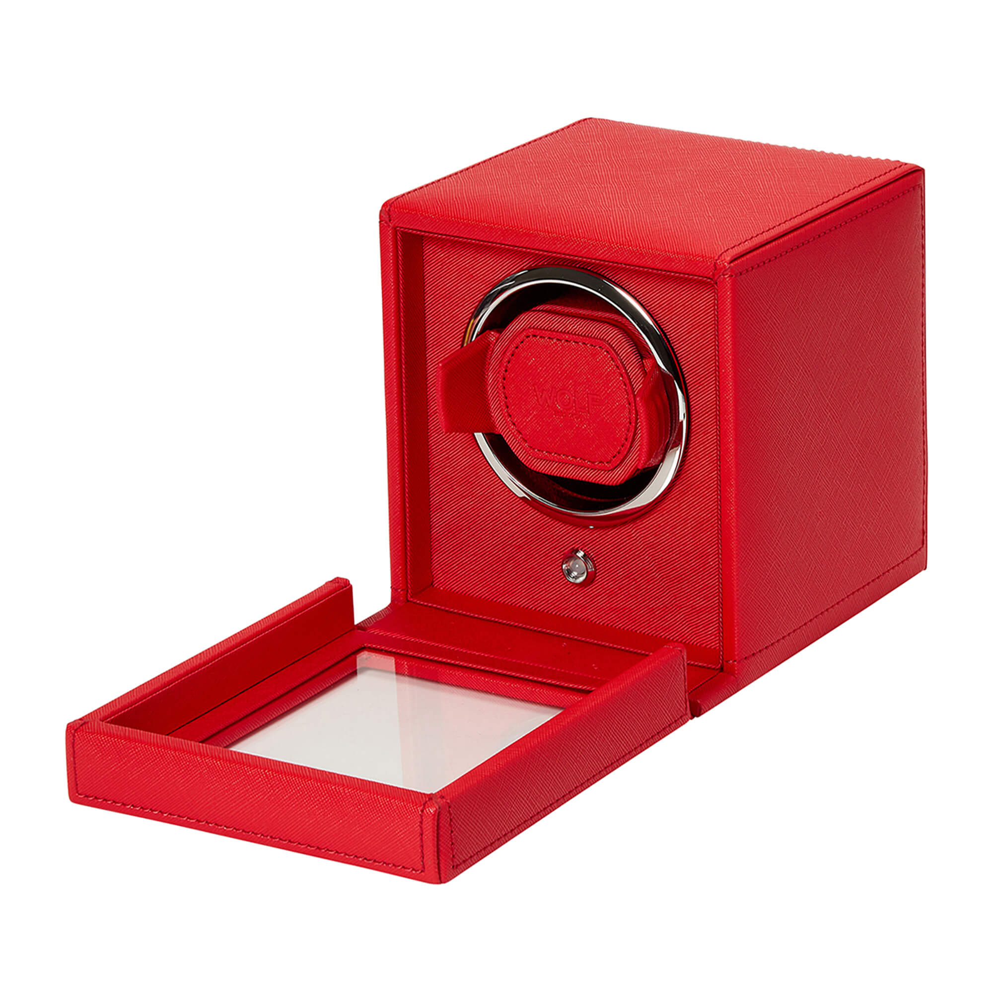 WOLF Cub Single Watch Winder with Cover