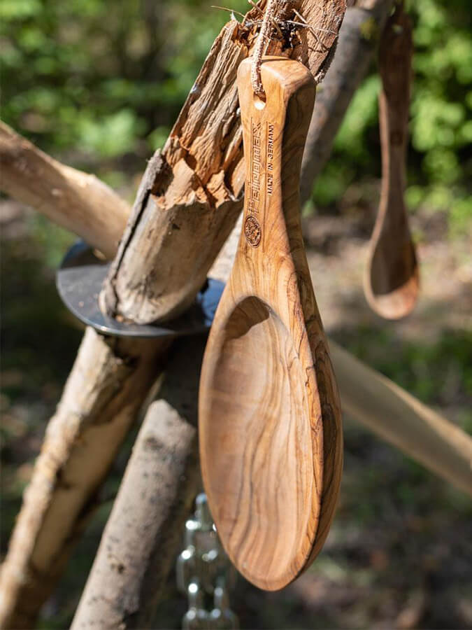 Petromax Flat Bowl Olive Wood