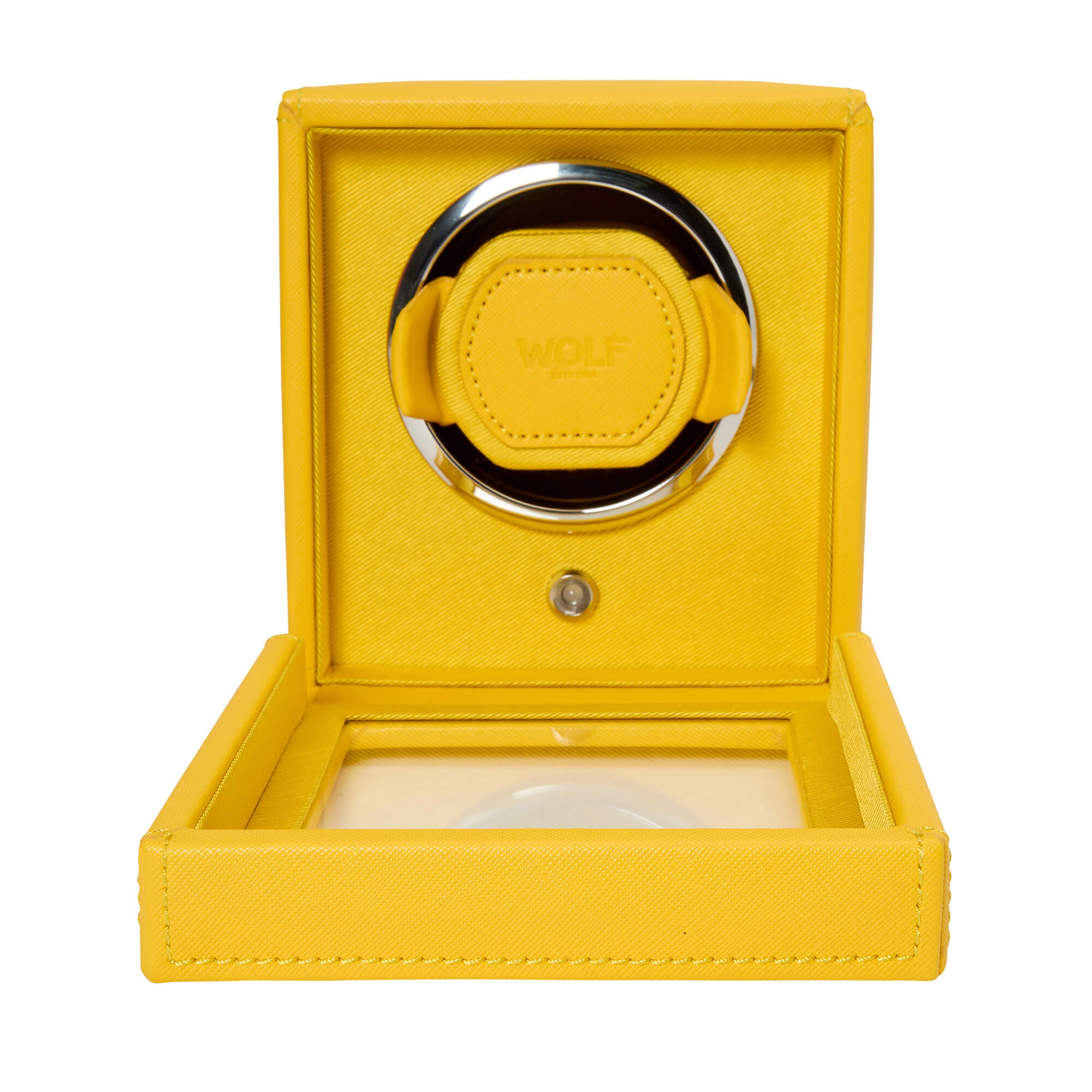 WOLF Cub Single Watch Winder with Cover