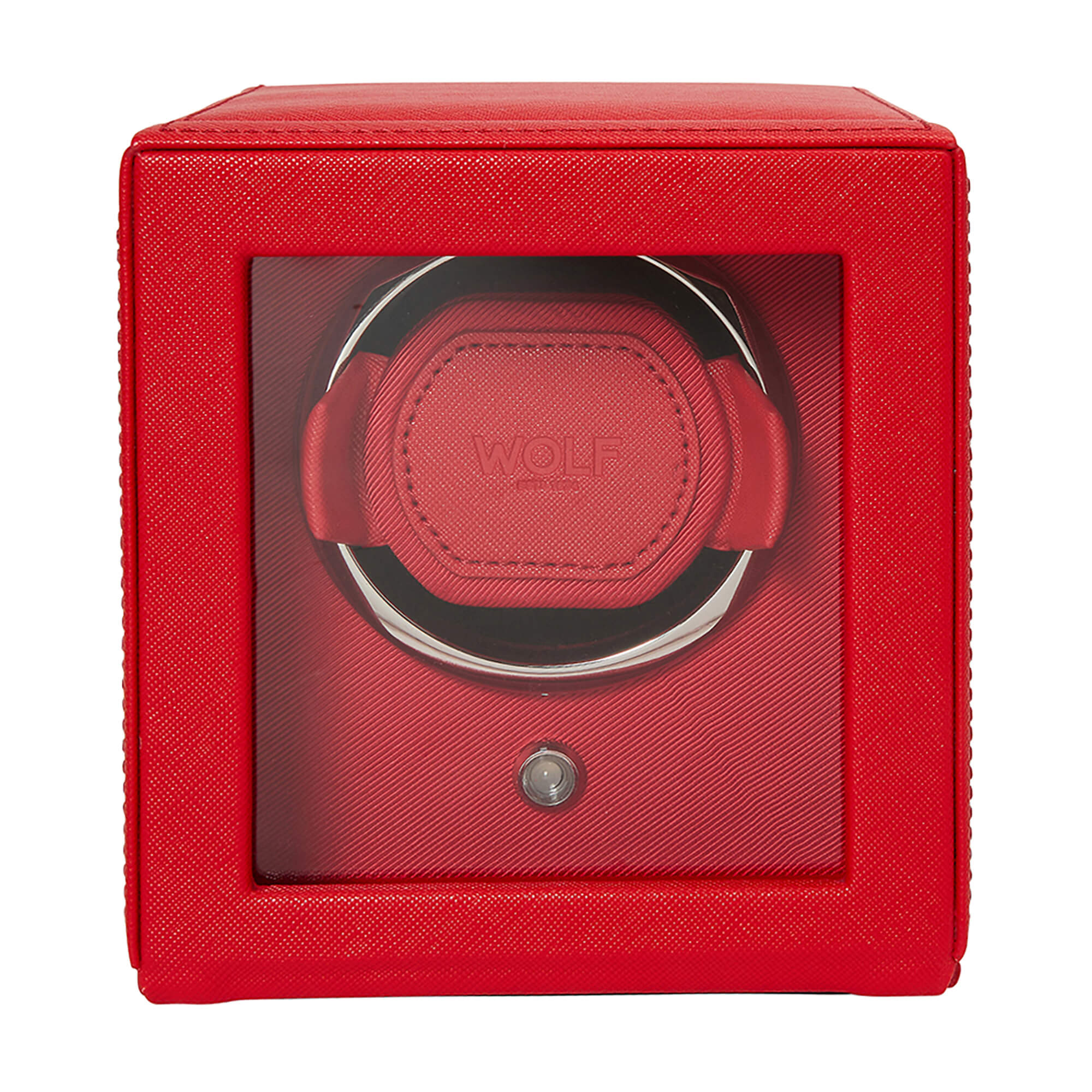 WOLF Cub Single Watch Winder with Cover