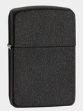 Zippo Lighter - Black Crackle 1941 Replica (28582)