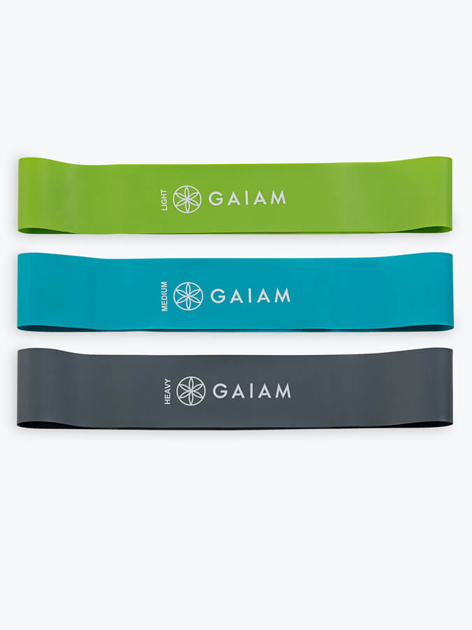 Gaiam Mini Resistance Band Kit 3 Pack