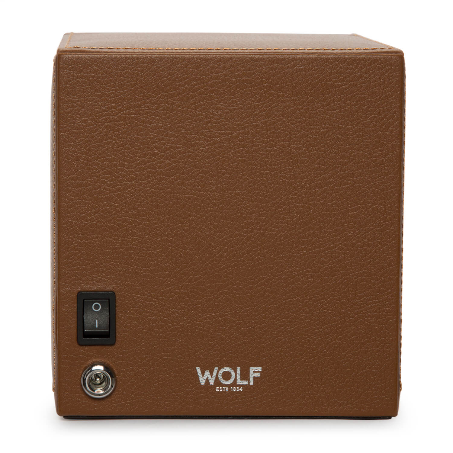 WOLF Cub Single Watch Winder with Cover