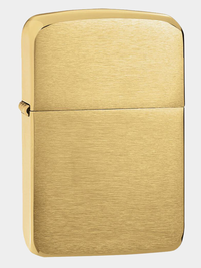 Zippo Lighter - Brushed Brass 1941 Replica (1941)