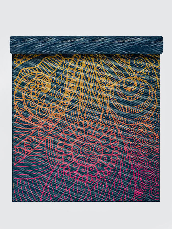 Gaiam Vivid Zest Yoga Mat 4mm