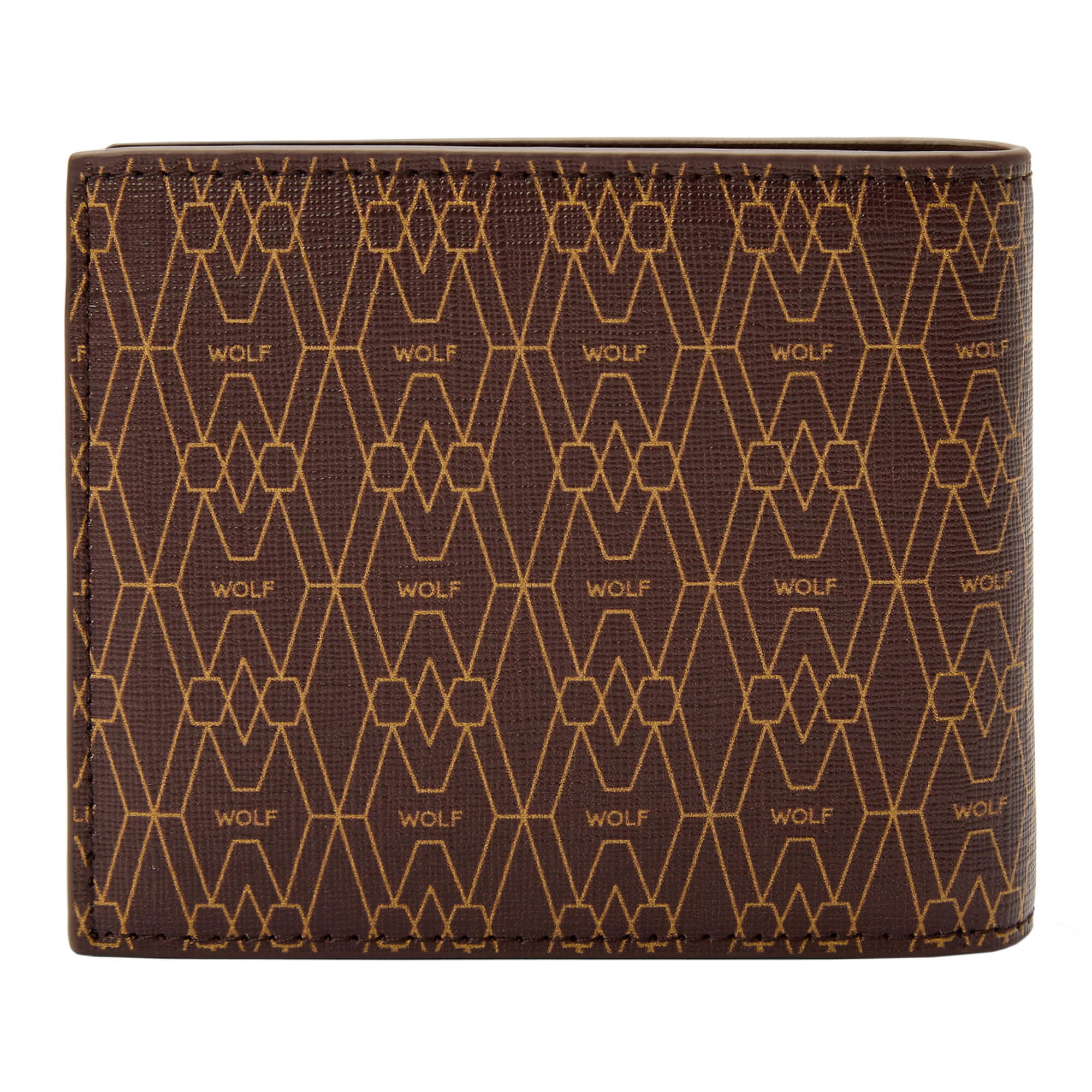 Wolf Signature Billfold Wallet - Brown