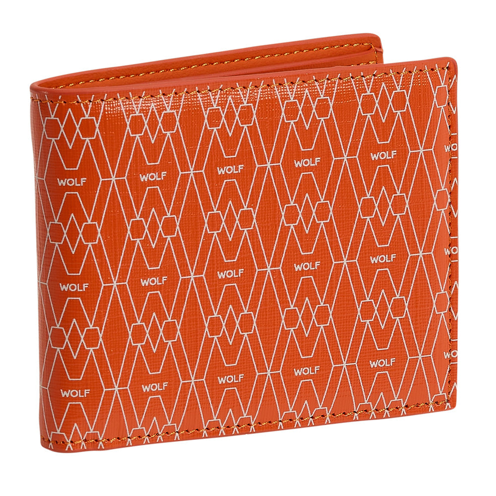 Wolf Signature Billfold Wallet - Orange