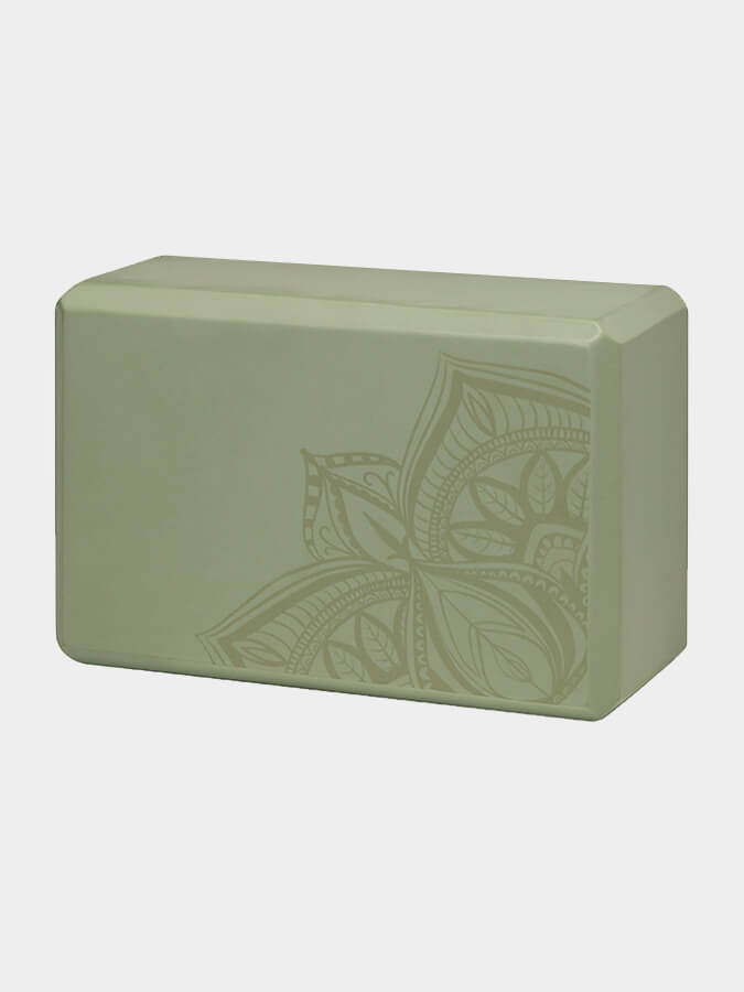 Gaiam Printed Yoga Block