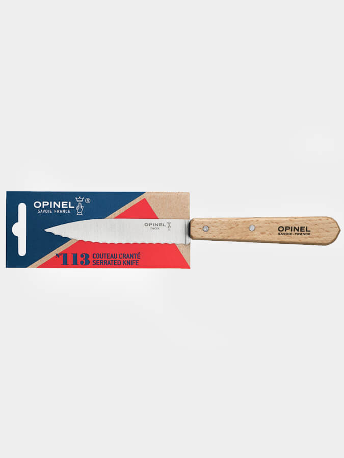 Opinel No.113 Serrated Knife