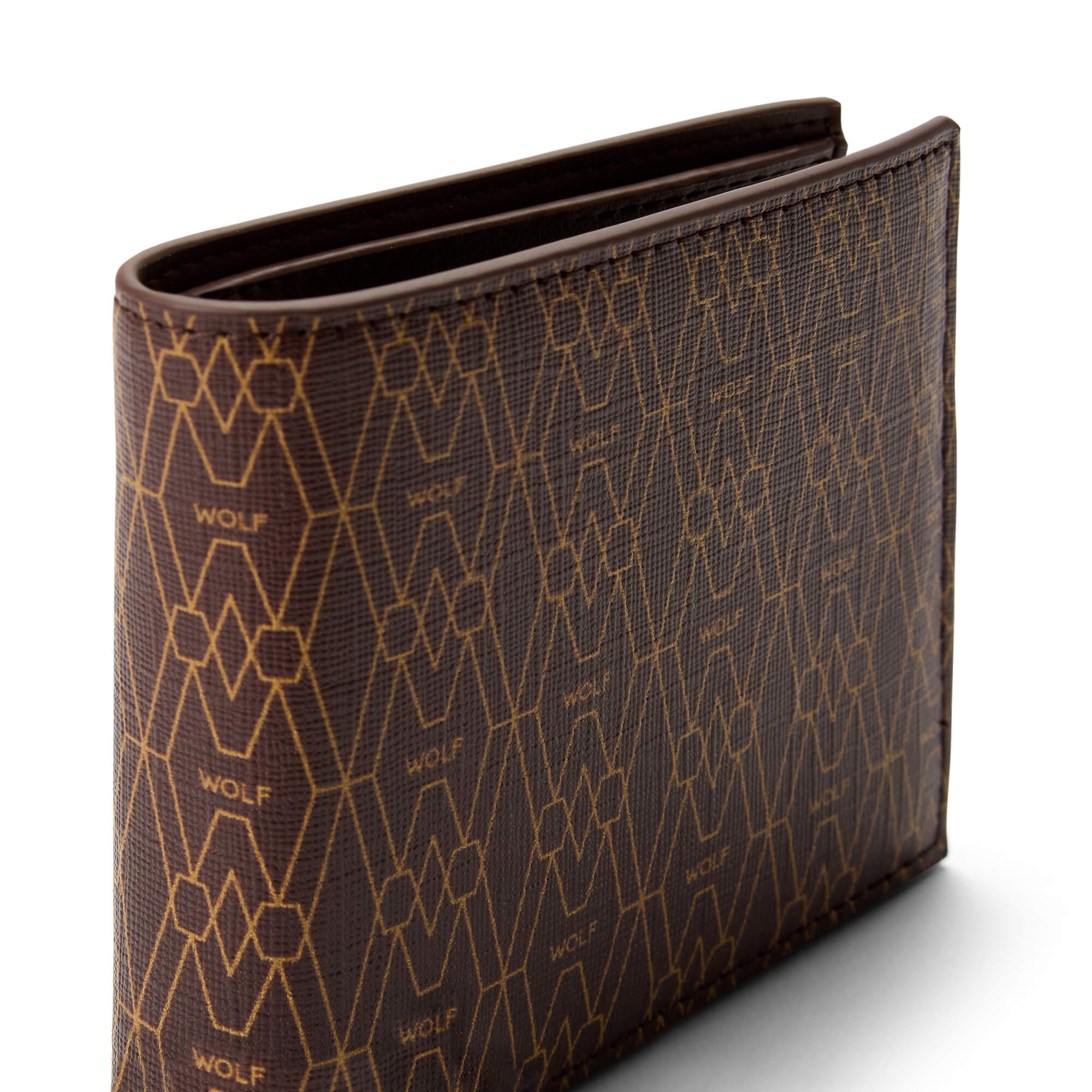 Wolf Signature Billfold Wallet - Brown