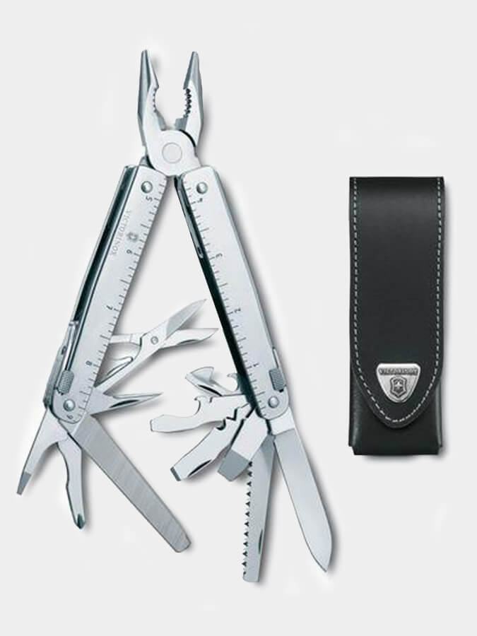 Victorinox Swiss Pocket Multi Tool X + Carry Pouch