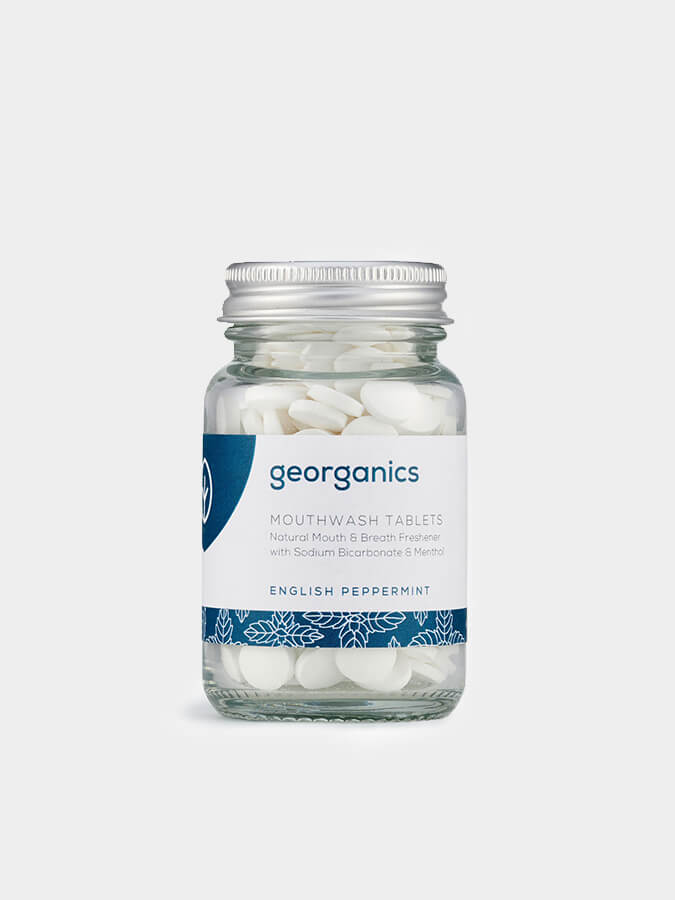 Georganics Mouthwash Tablets - 180 Tablets