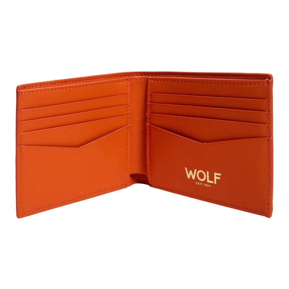 Wolf Signature Billfold Wallet - Orange