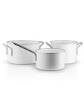 EVA SOLO White Line Cooking Pots Set - 1,8L, 2,5L ,3,8L 