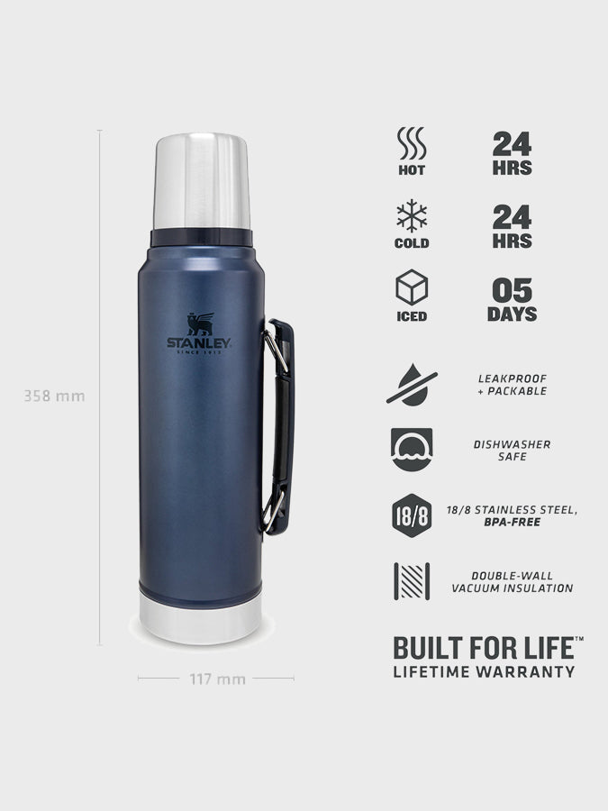 Stanley Legendary Classic Vacuum Bottle 1.0L