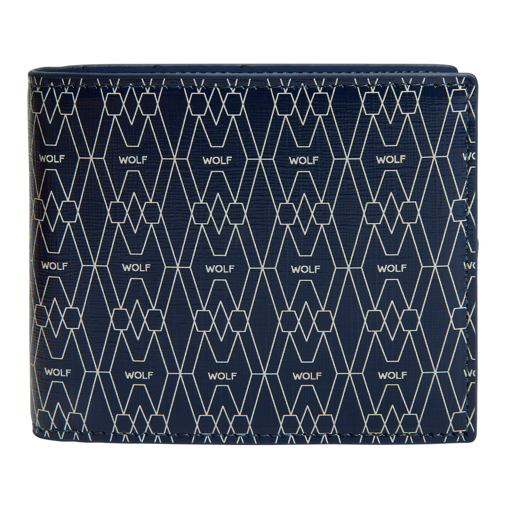 Wolf Signature Billfold Wallet - Blue