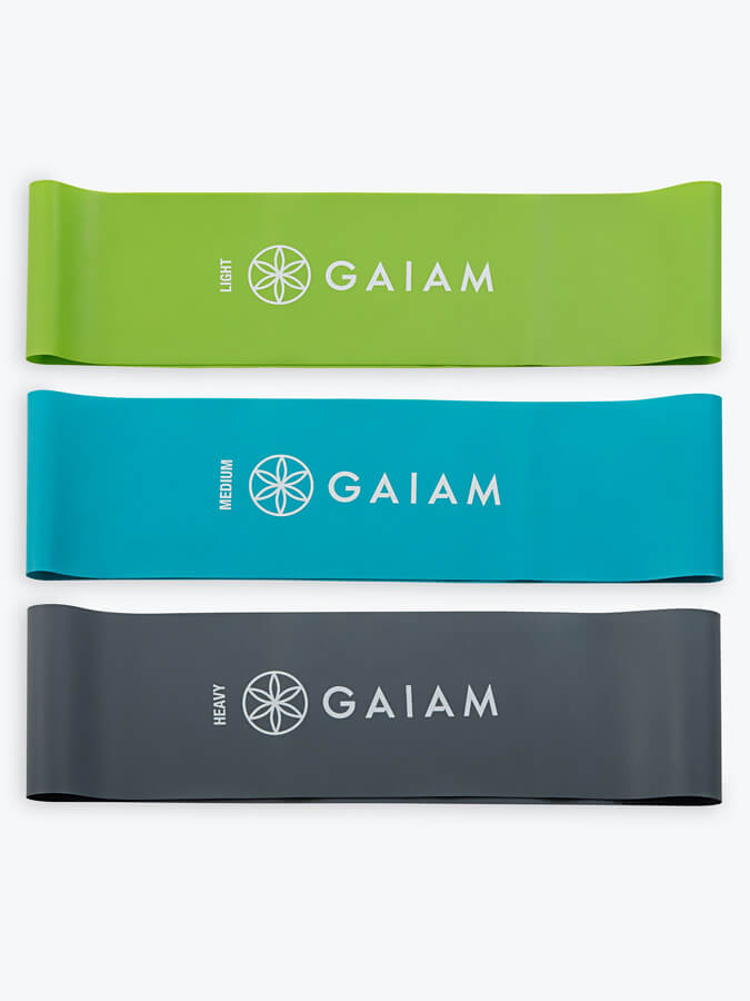 Gaiam Resistance Loop Band Kit 3 Pack