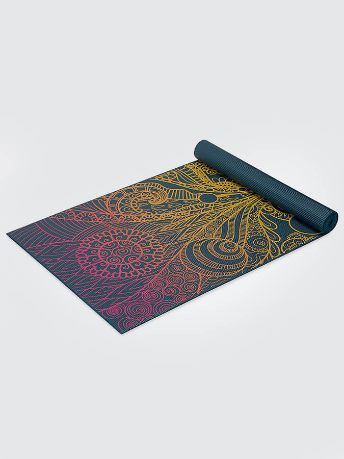 Gaiam Vivid Zest Yoga Mat 4mm