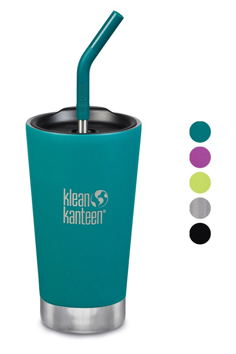 Klean Kanteen Insulated Tumbler With Straw Lid 16oz (473ml)