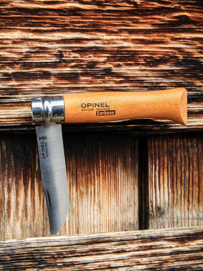 Opinel Classic Originals Carbon Steel Locking Knife