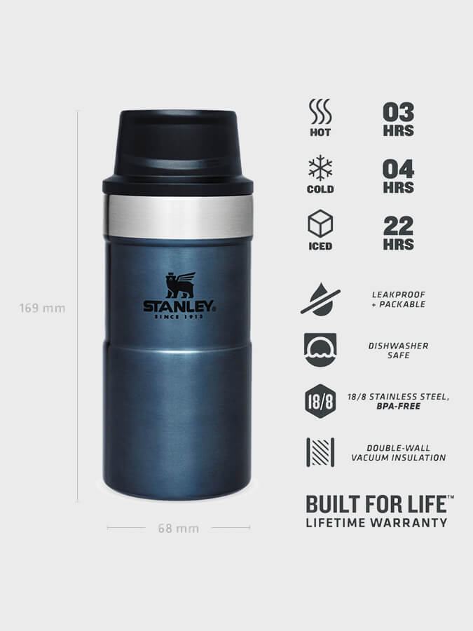 Stanley Classic Trigger Action Travel Mug (0.25L)