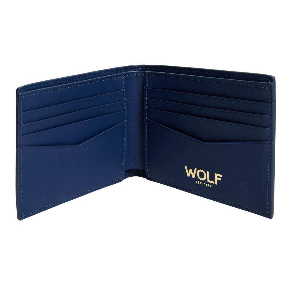 Wolf Signature Billfold Wallet - Blue