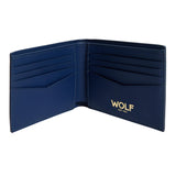 Wolf Signature Billfold Wallet - Blue