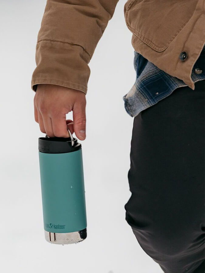 Klean Kanteen TKWide Insulated Bottle 12oz (355ml) (Café Cap)