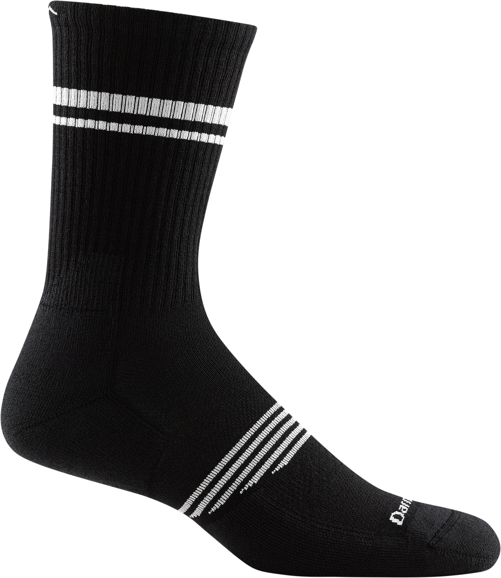 Darn Tough 1103 Element Crew Light Cushion Men's Socks - Black