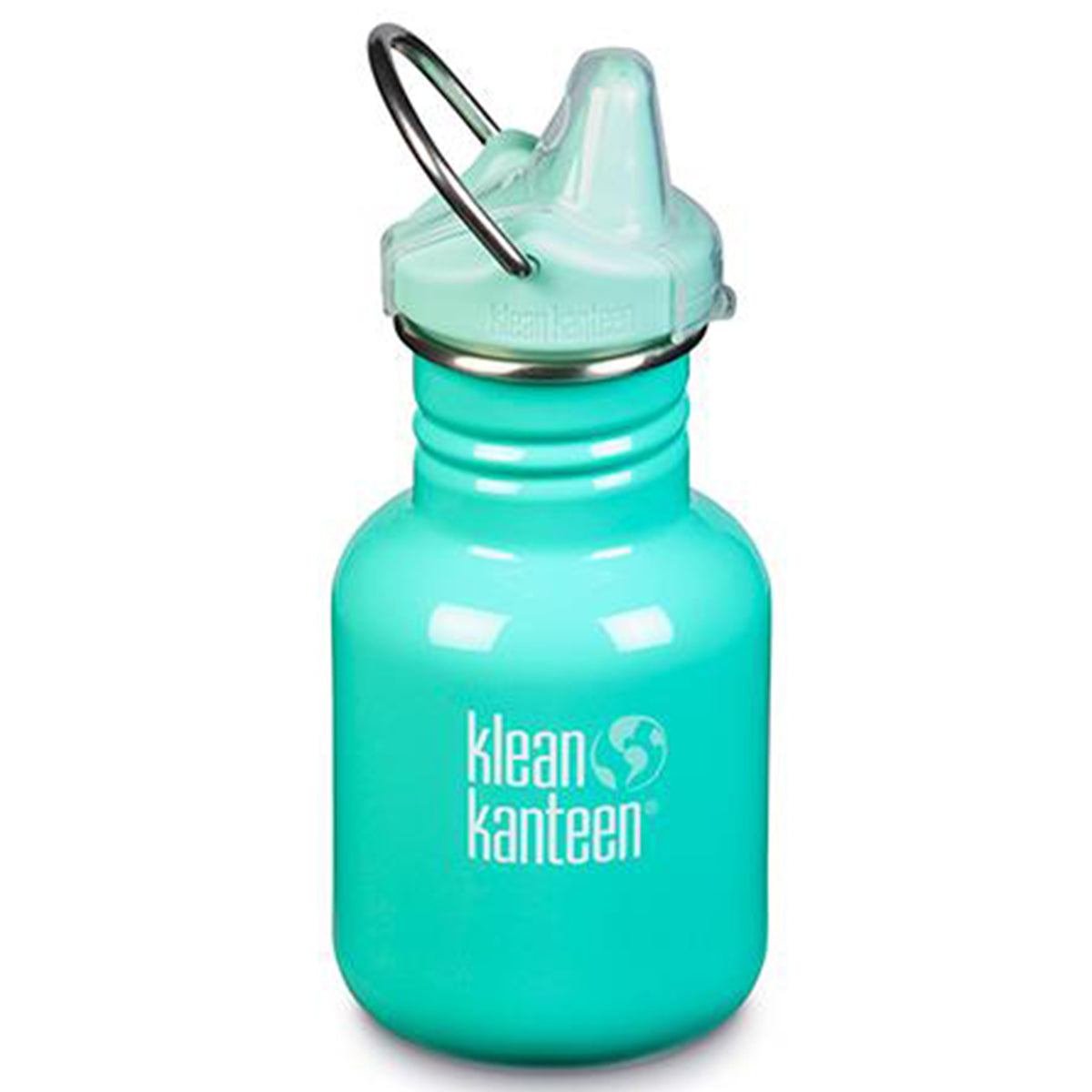 Klean Kanteen Classic Kid Bottle 355ml - Sippy Cap With Metal Ring