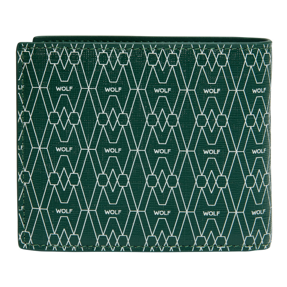 Wolf Signature Billfold Wallet - Green