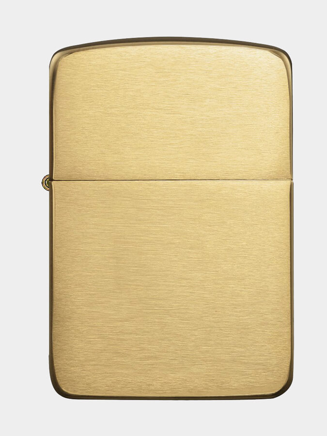 Zippo Lighter - Brushed Brass 1941 Replica (1941)